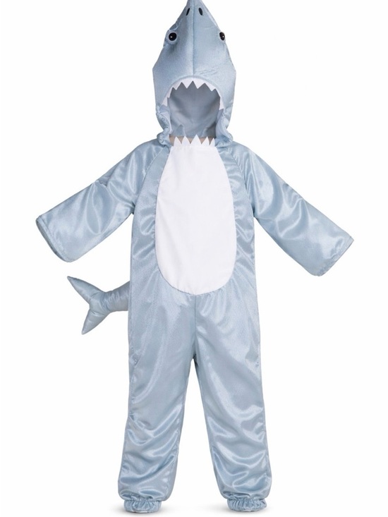 Hyde & EEK! Other - NWT Toddler Shark Costume 4-5T Hyde & EEK Halloween Jumpsuit Kids